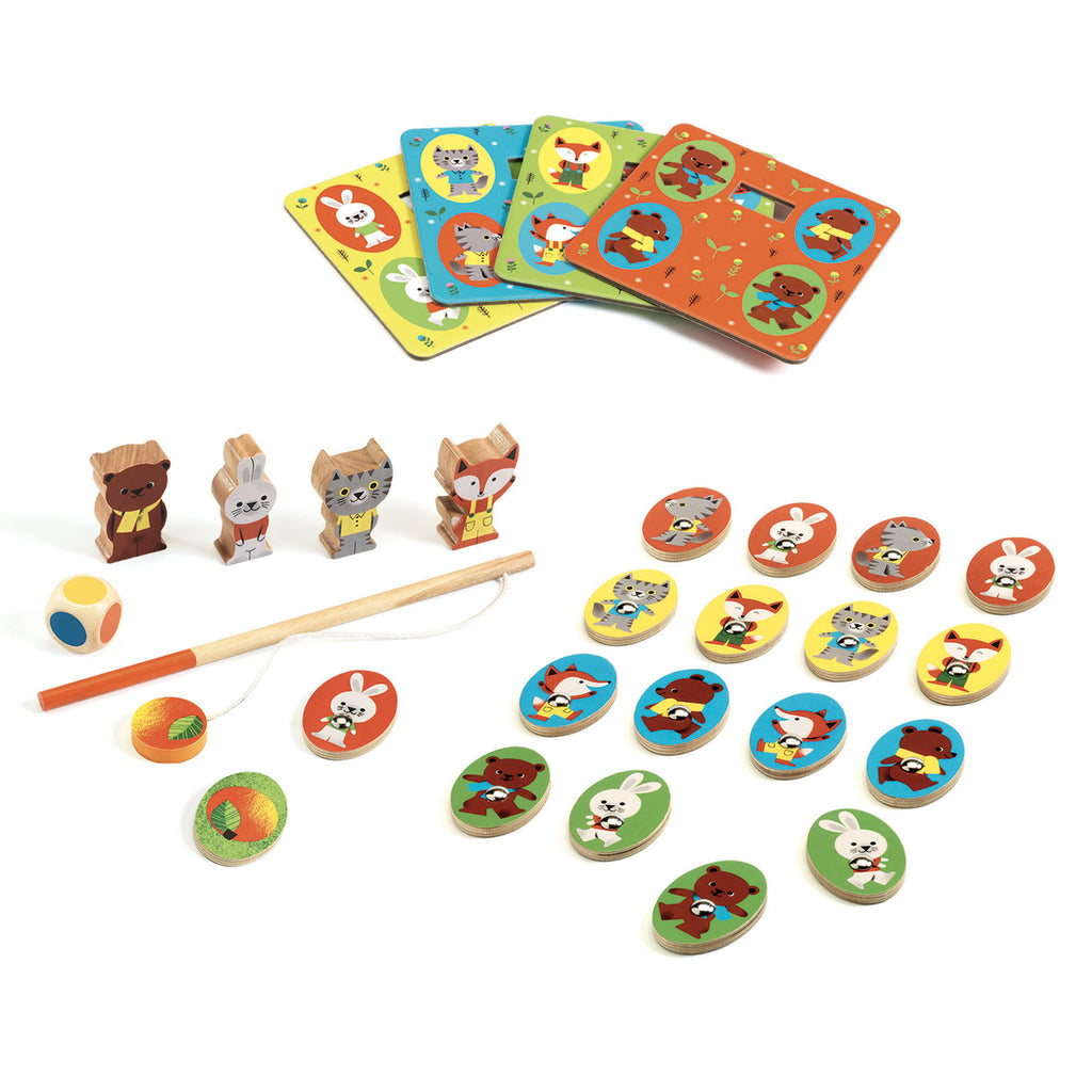 LudoWood - 4 Giochi In Legno 