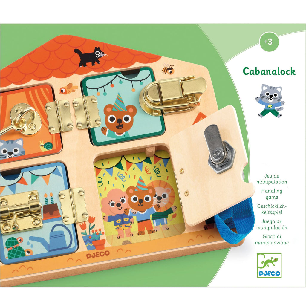Casetta Apri e Chiudi Con Serrature - Cabanalock