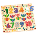 Puzzle In Legno Numeri 1-10 