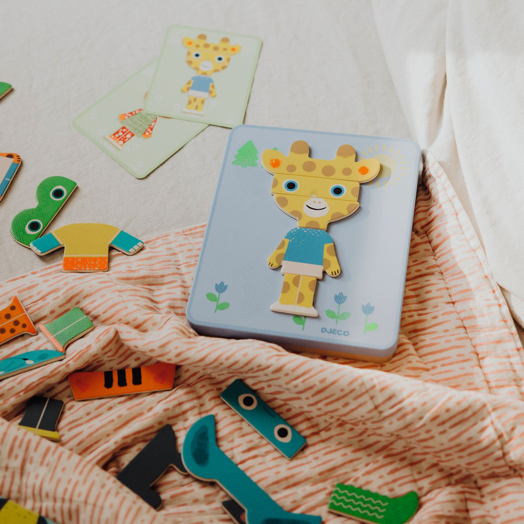 Inzebox Mix Animals, gioco magnetico animali da comporre