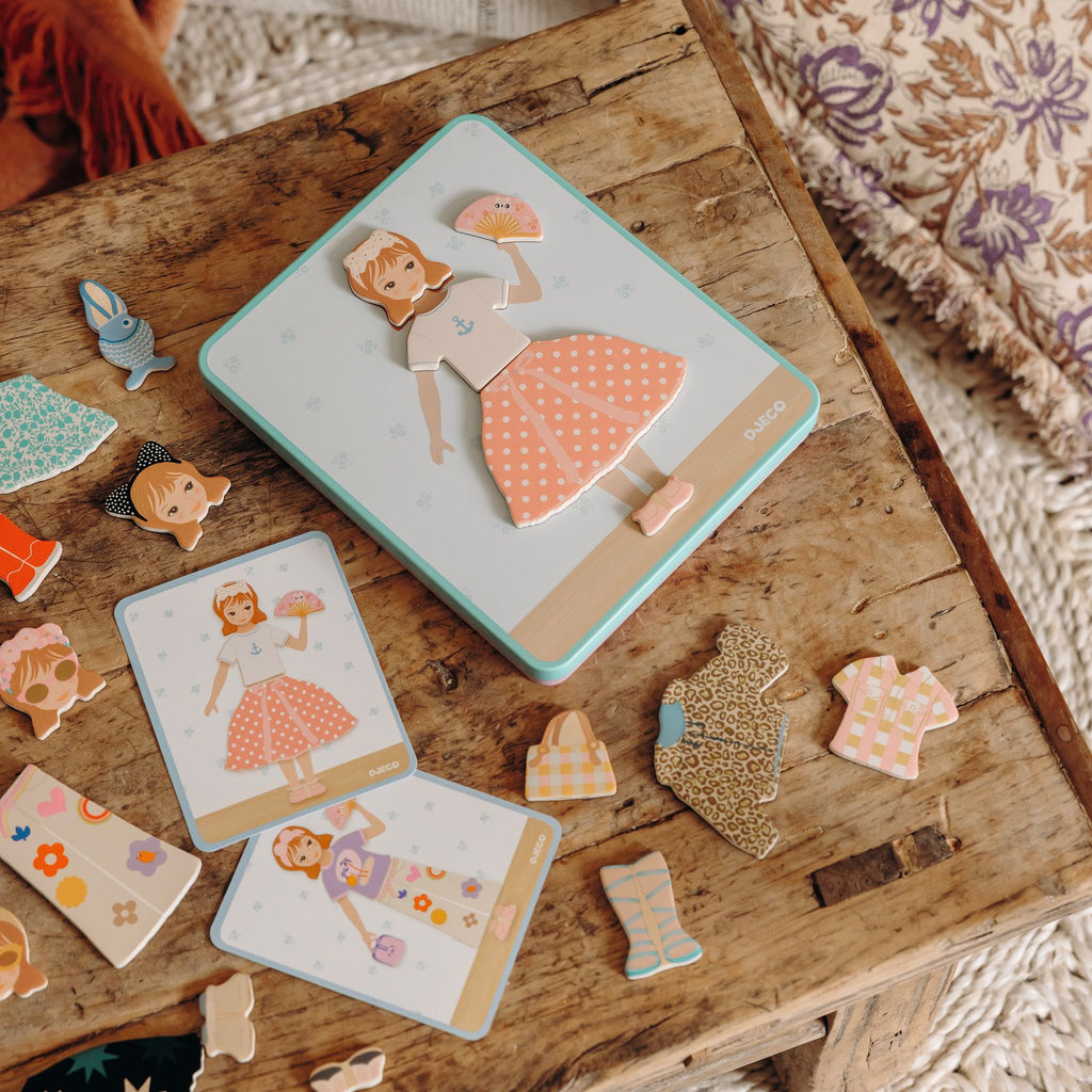 Inzebox Dressing - Set magnetico per vestirsi e creare storie