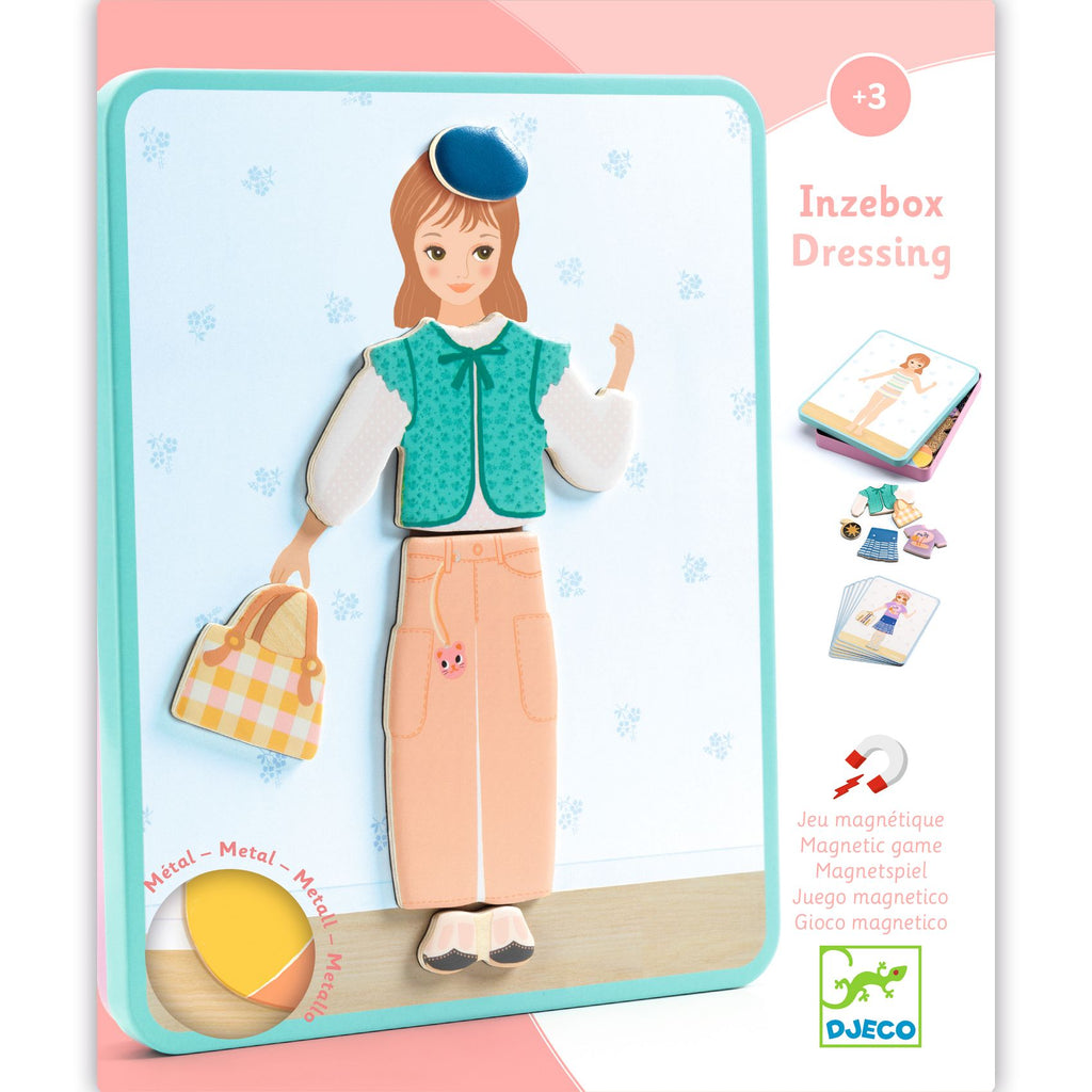 Inzebox Dressing - Set magnetico per vestirsi e creare storie