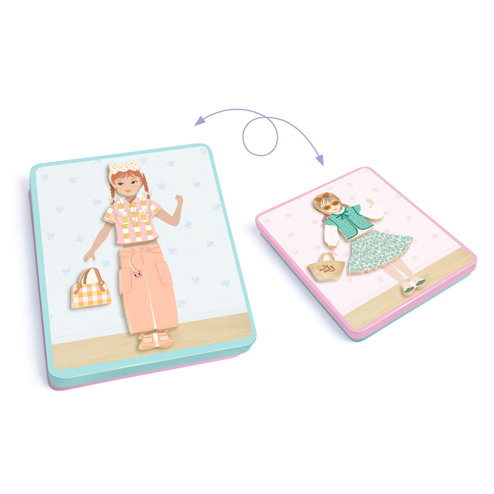 Inzebox Dressing - Set magnetico per vestirsi e creare storie