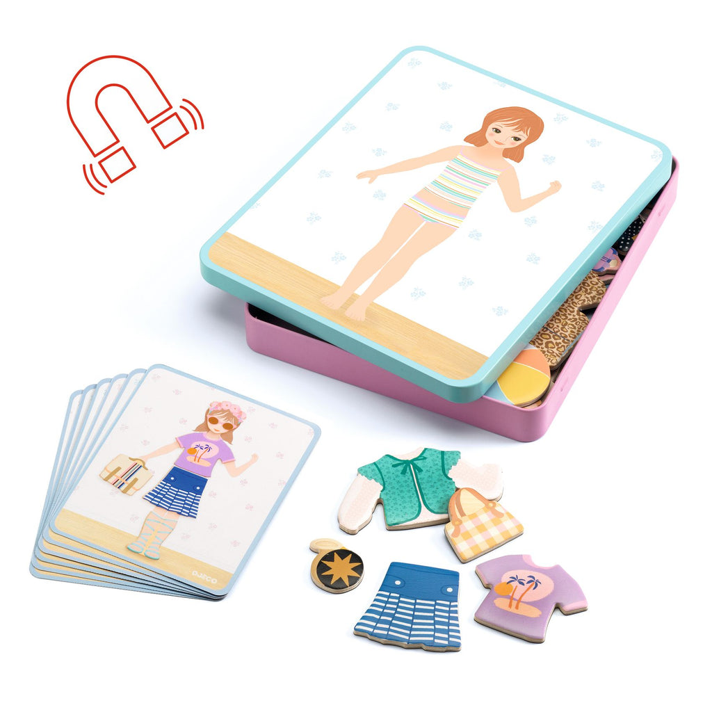 Inzebox Dressing - Set magnetico per vestirsi e creare storie
