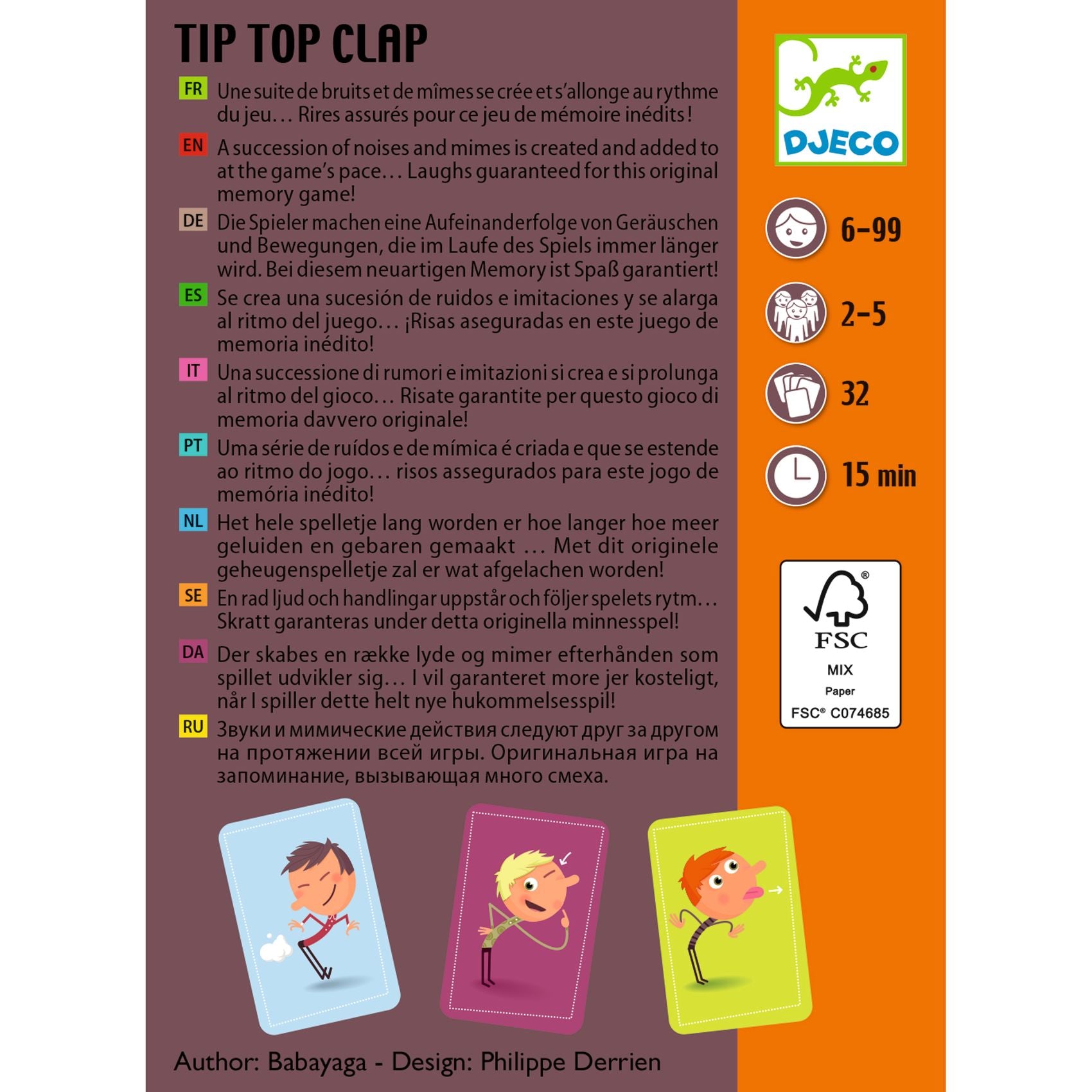 Gioco di Carte - Tip Top Clap