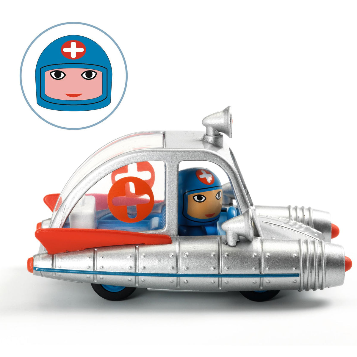 Macchinina - Space Ambulance - Djeco - immagine 3