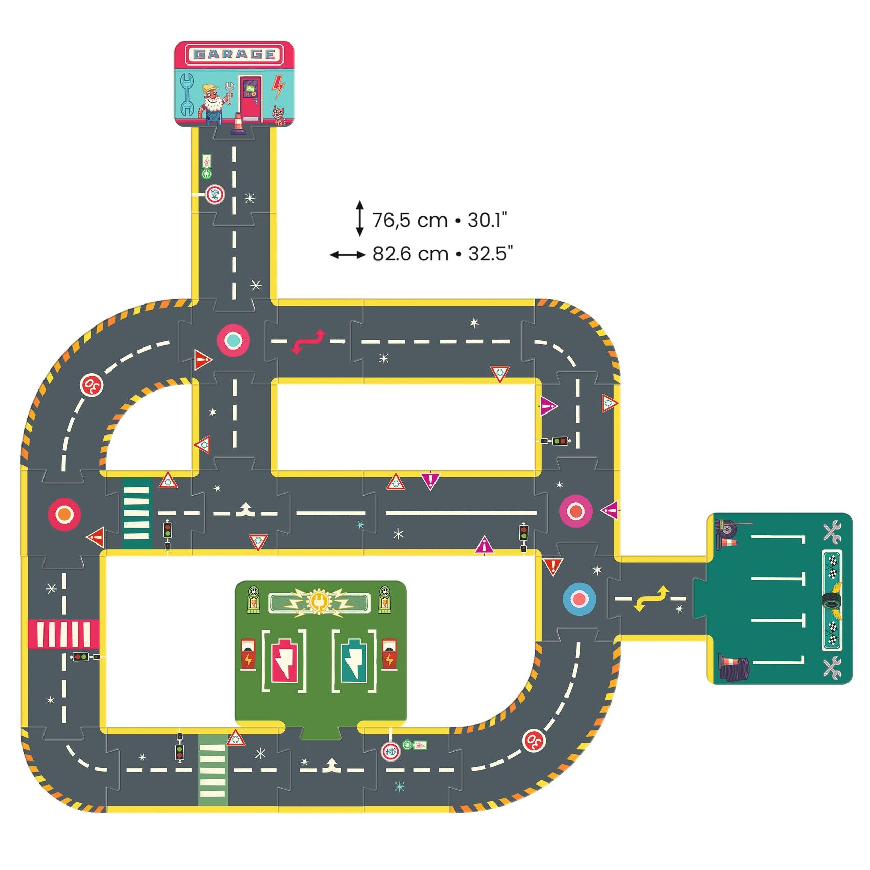 Puzzle Circuit - 26 pezzi