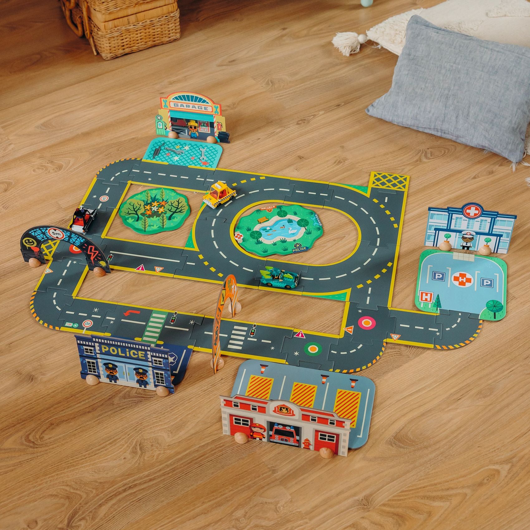 Puzzle Gigante - La Città - 28+6 pezzi