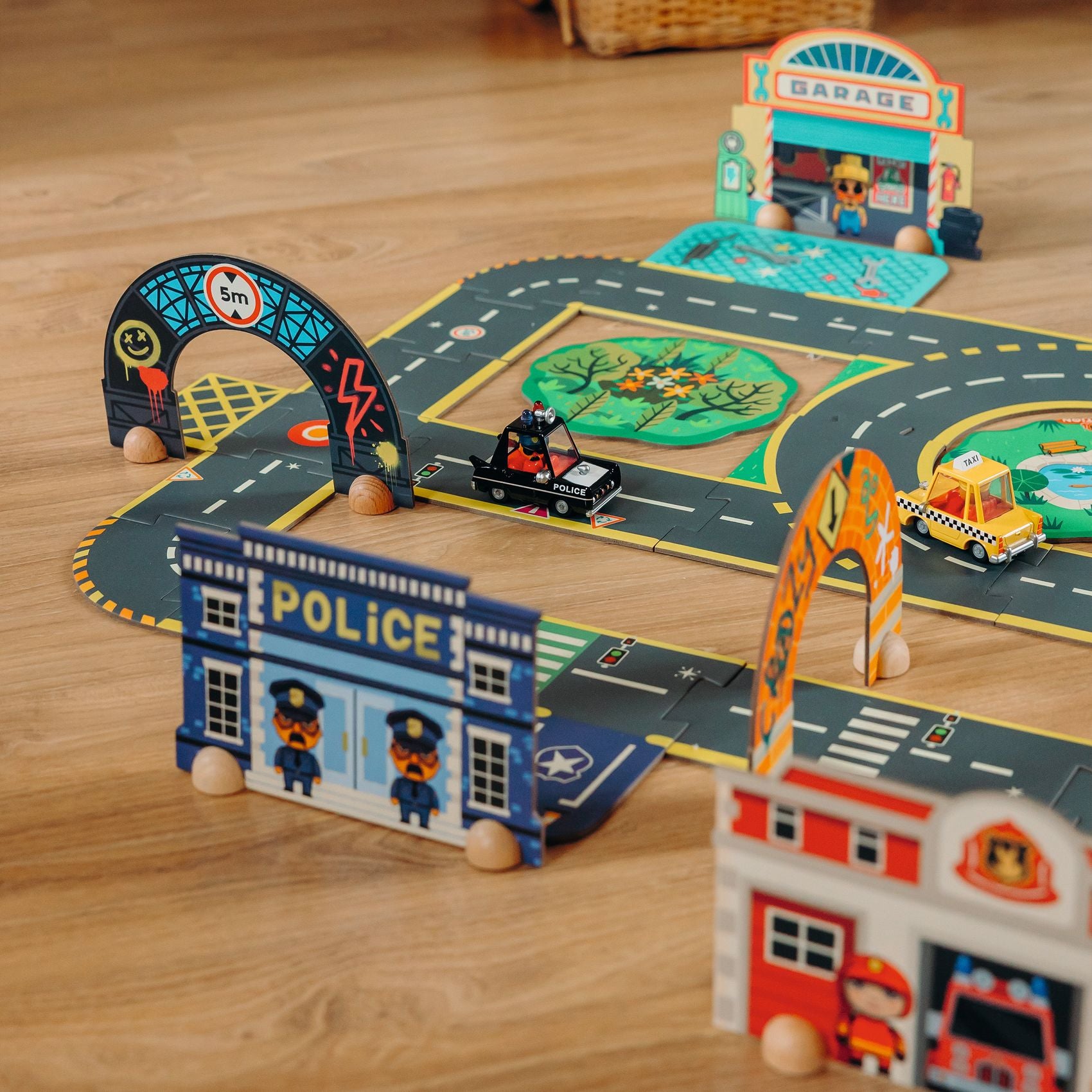 Puzzle Gigante - La Città - 28+6 pezzi