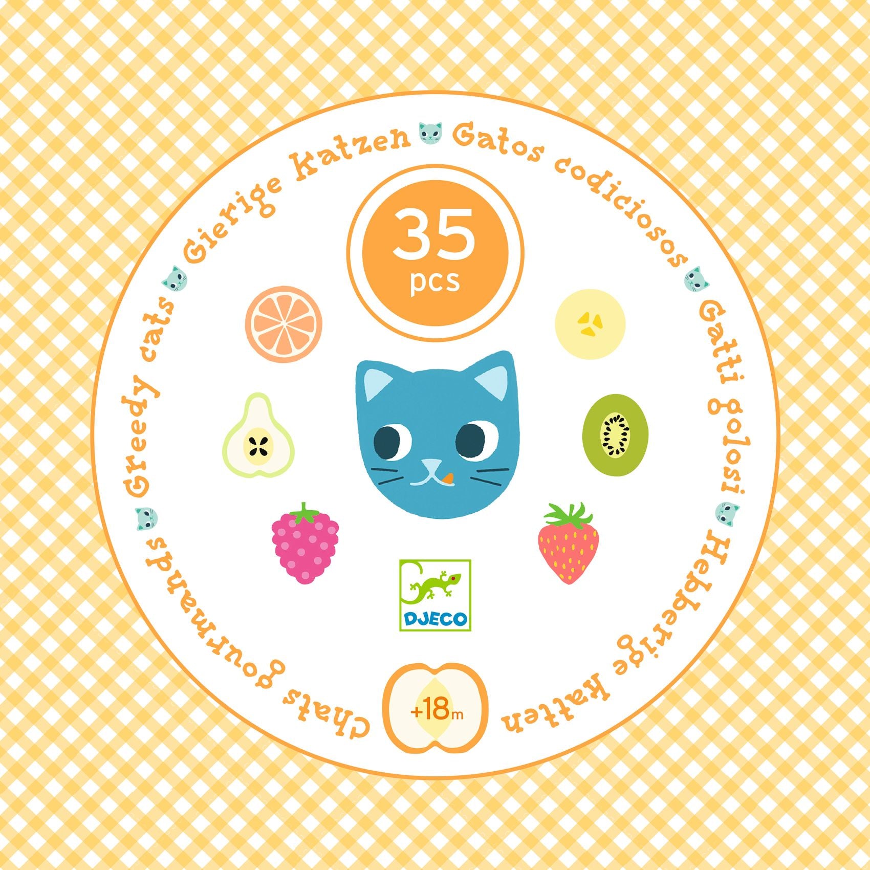 Servizio Da Thè In Legno - Greedy Cats