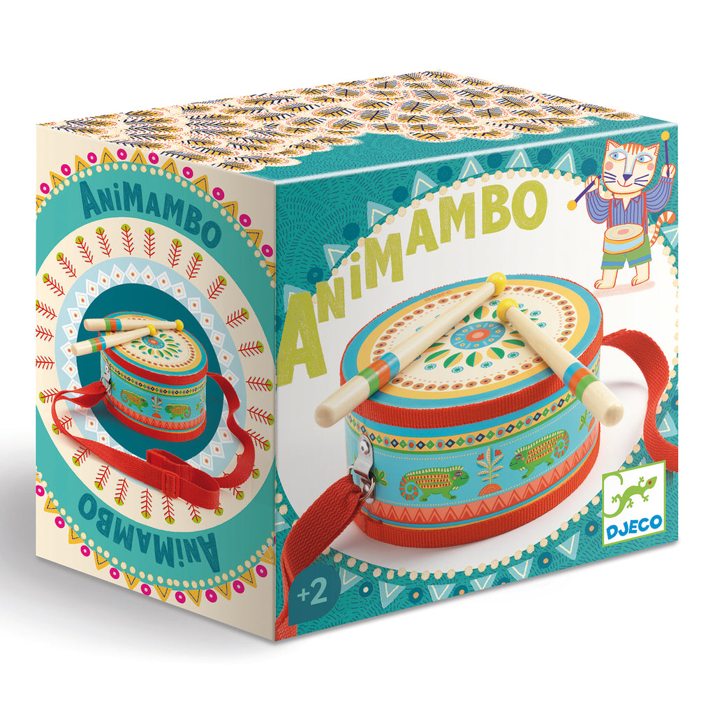 Tamburo Animambo Con Tracolla