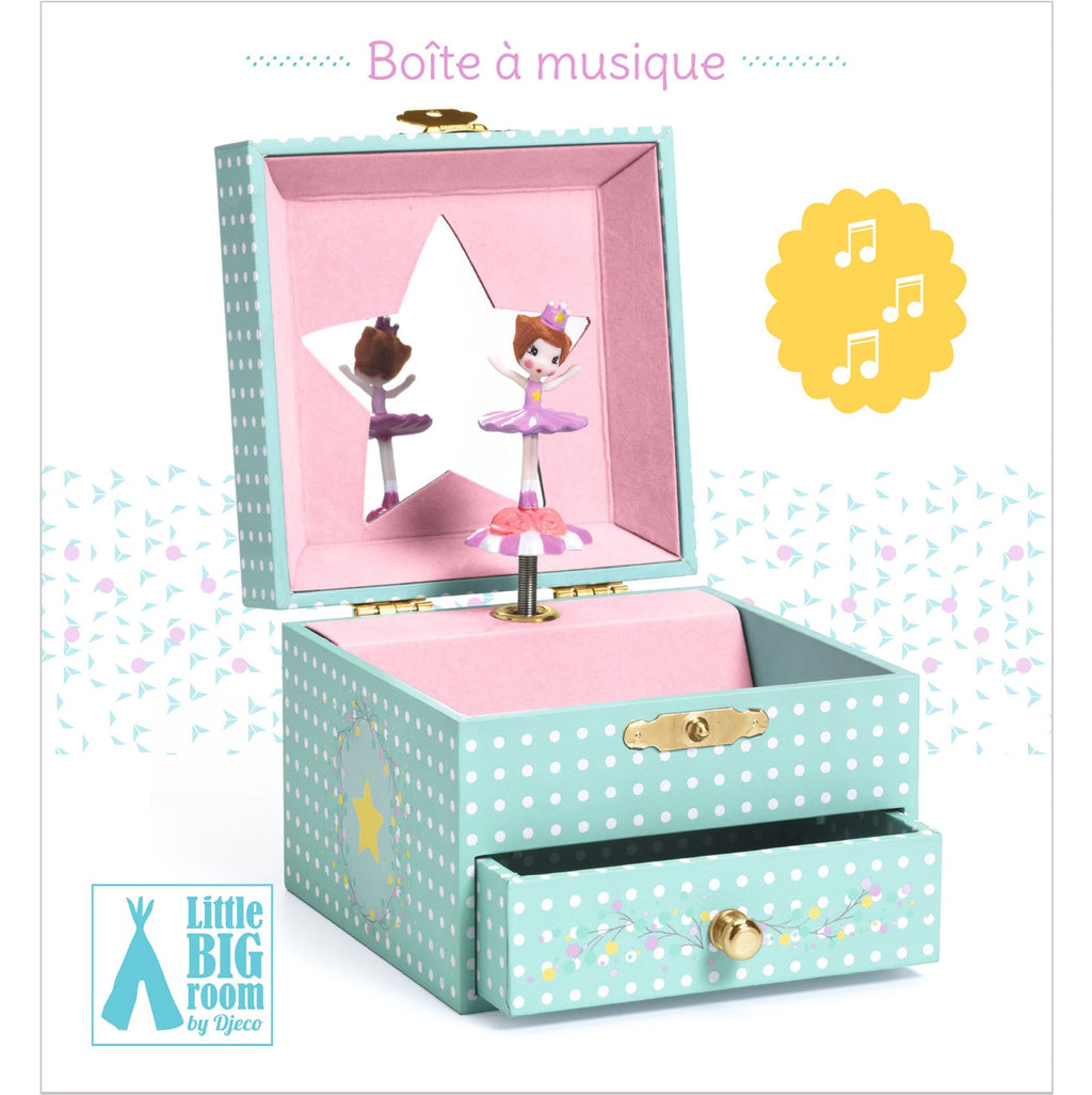 Scatola Musicale Portagioie Délicate Ballerine
