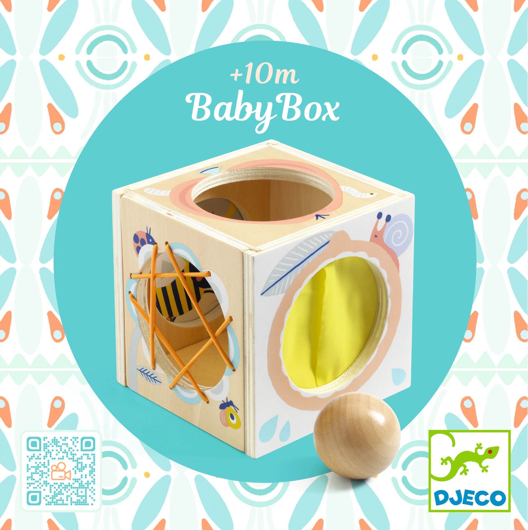 BabyBox: scatola attività e incastri in legno