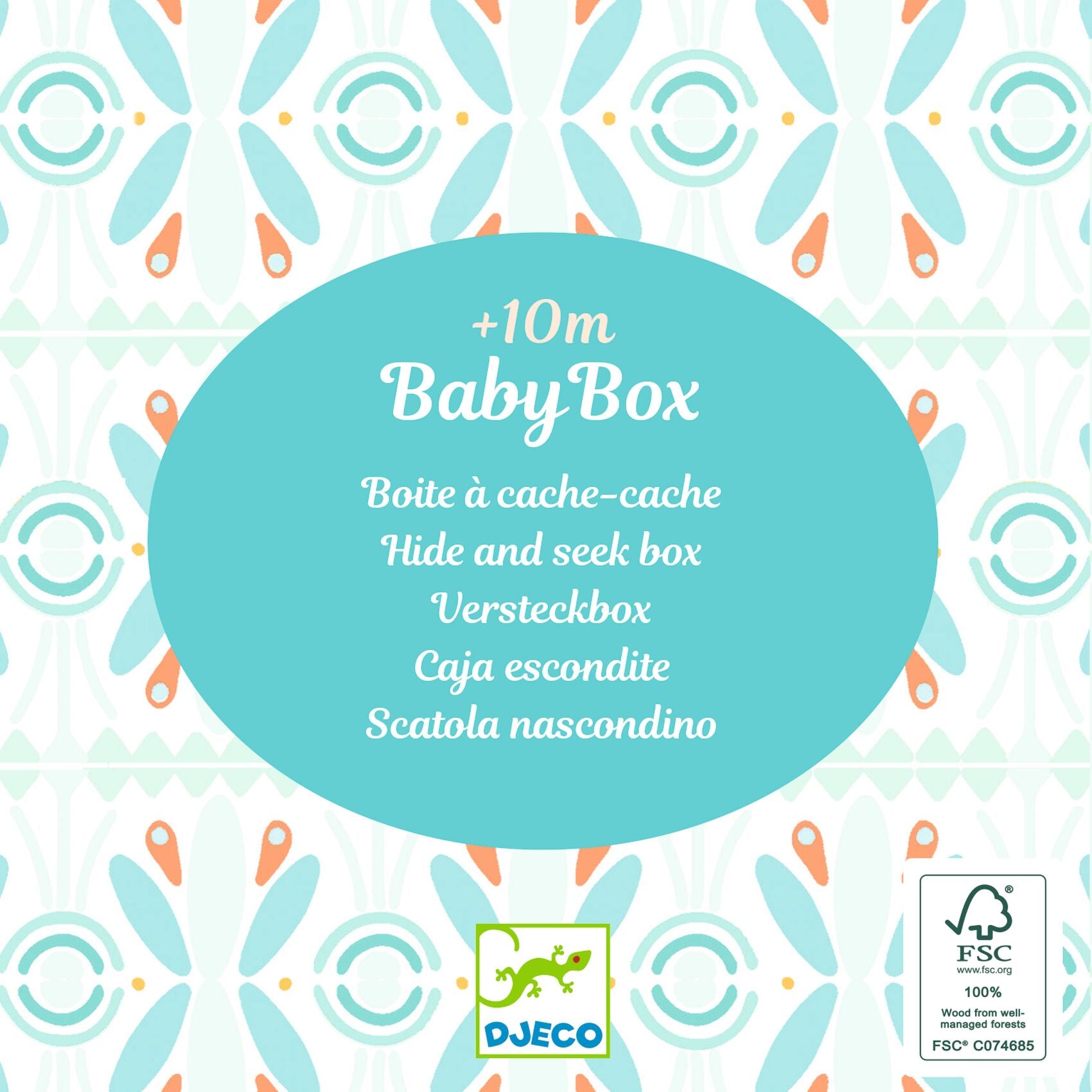 BabyBox: scatola attività e incastri in legno