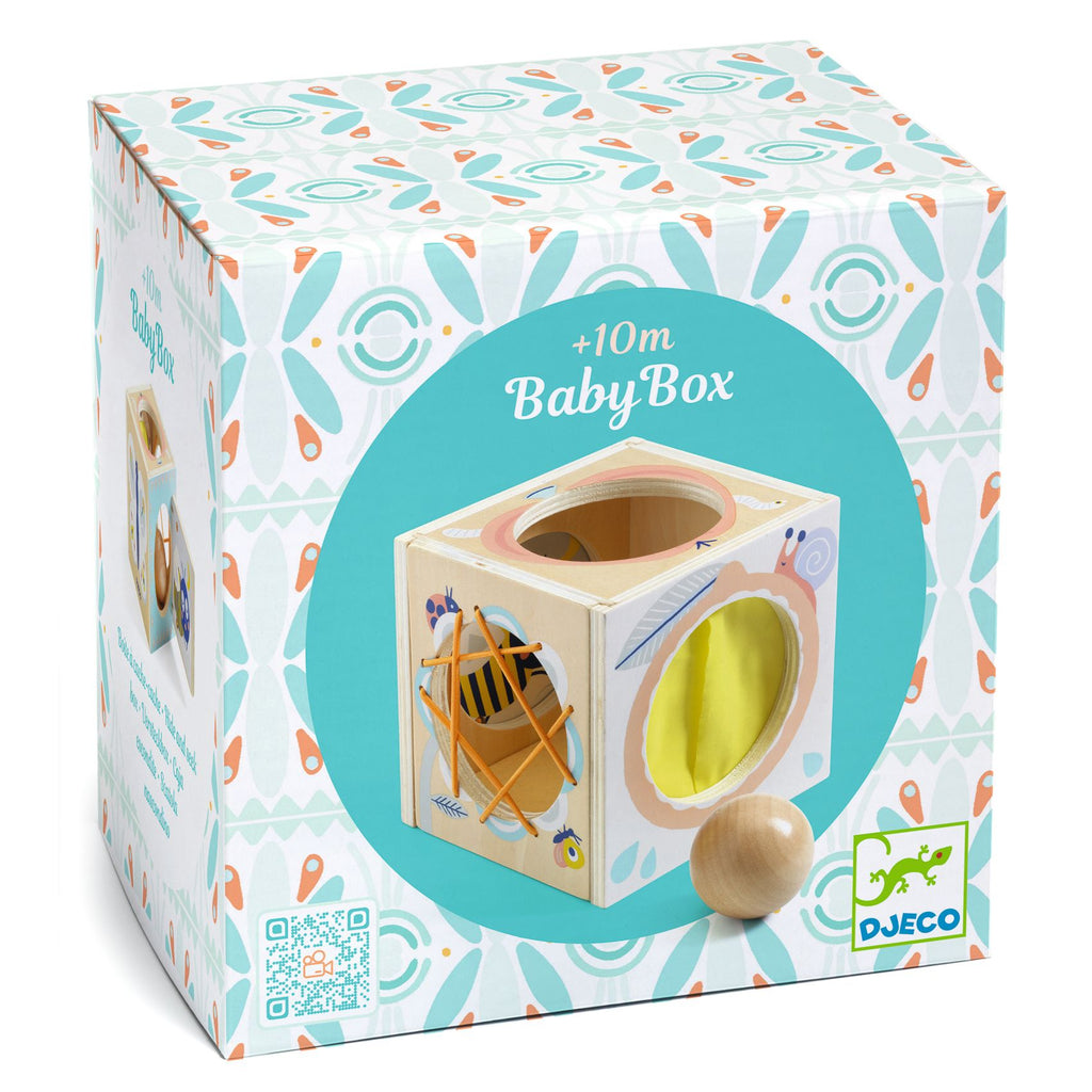 BabyBox: scatola attività e incastri in legno