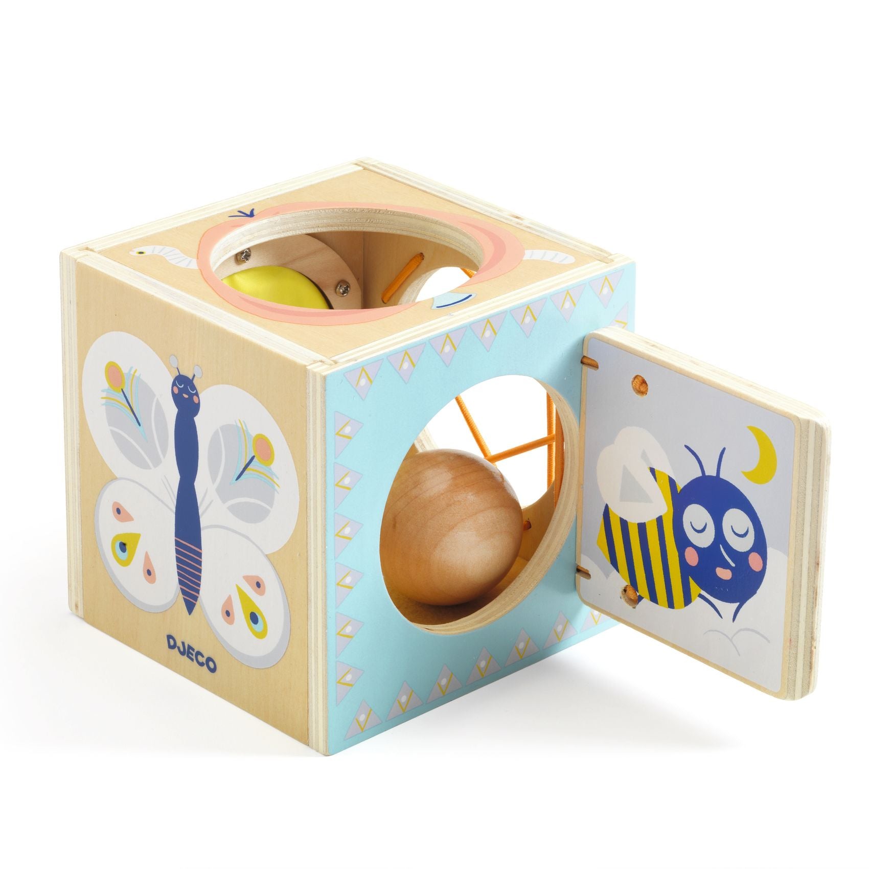 BabyBox: scatola attività e incastri in legno