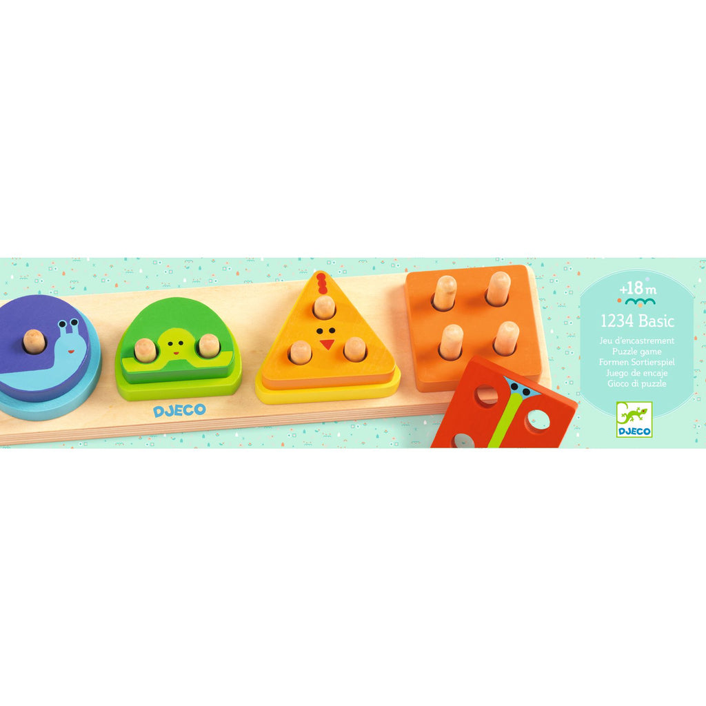 Gioco in legno -1234 Basic