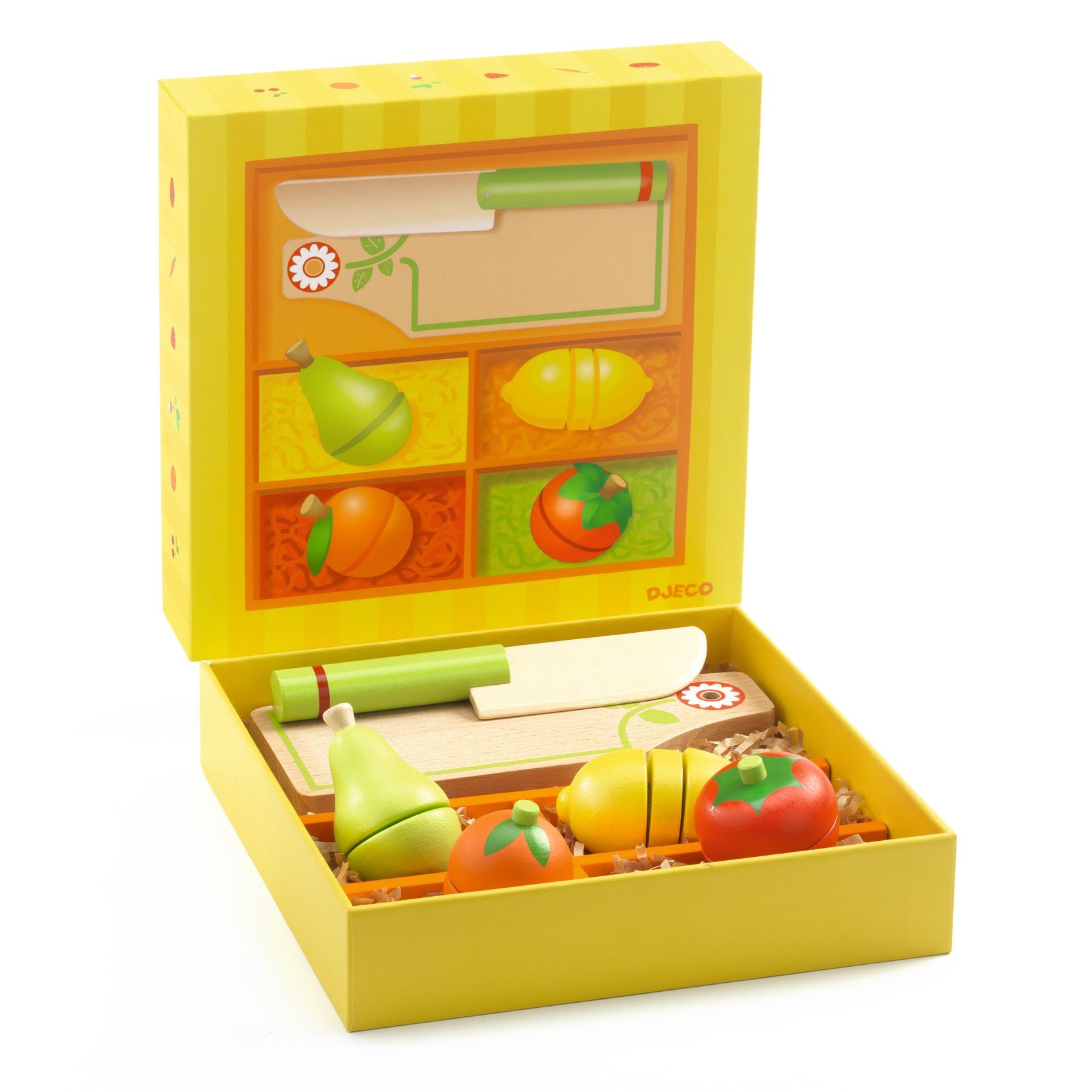 Set Frutta E Verdura Da Tagliare In Legno