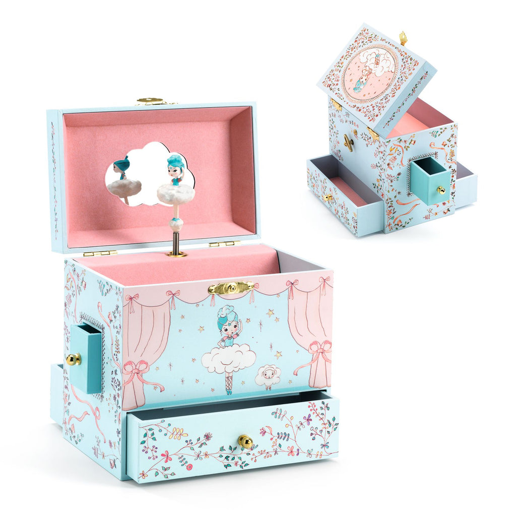 Cofanetto Carillon Con Ballerina Sul Palco