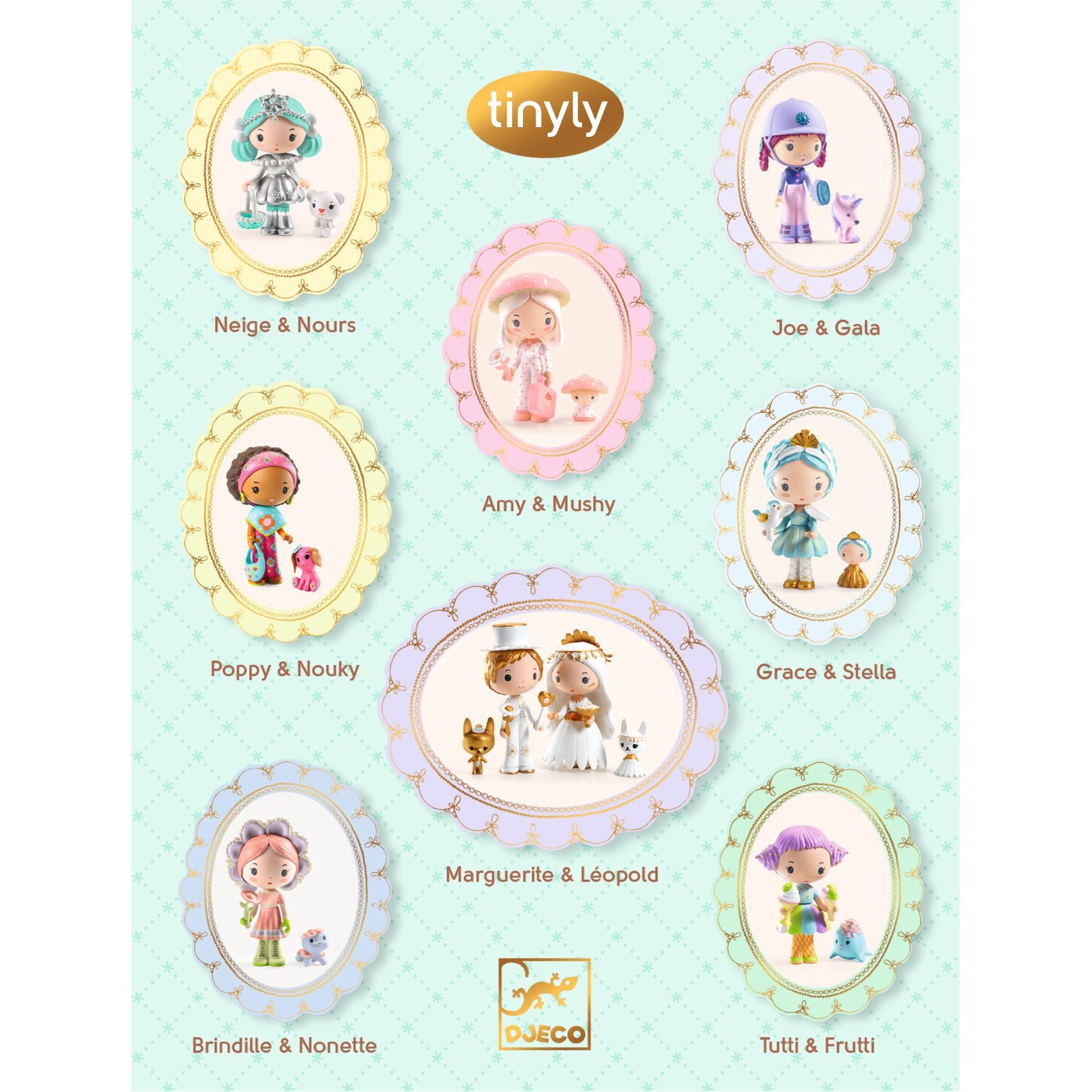 Hortense & Fly, set mini personaggi
