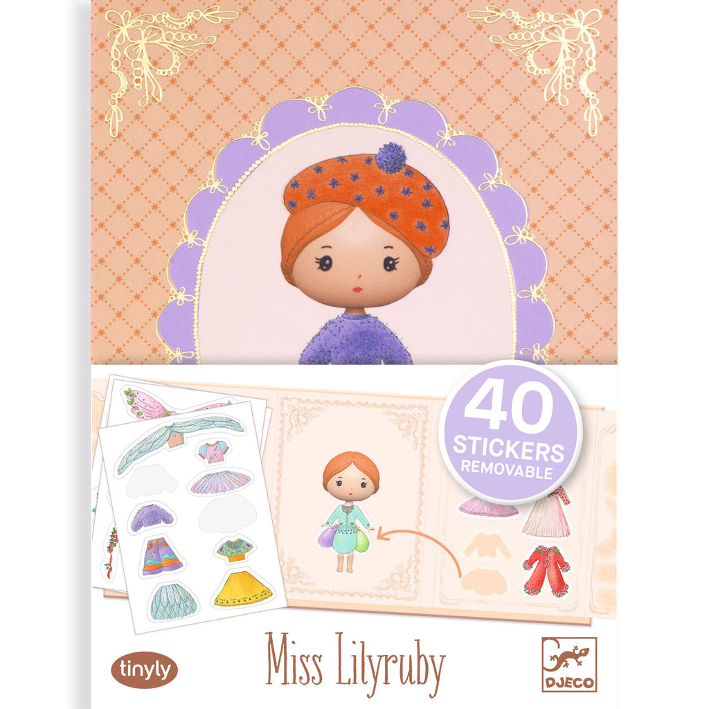 Miss Lilyruby - Adesivi riposizionabili