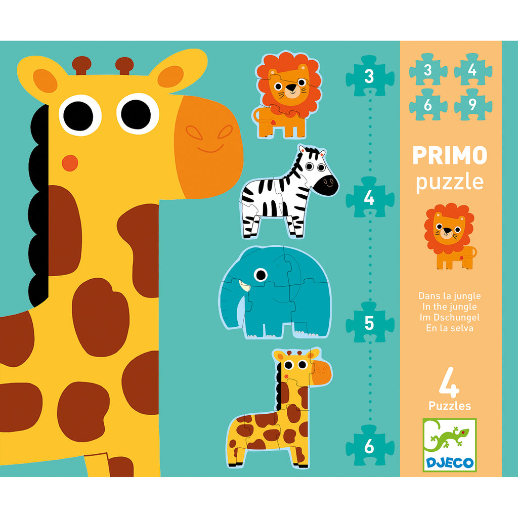 Puzzle Primo - Nella giungla