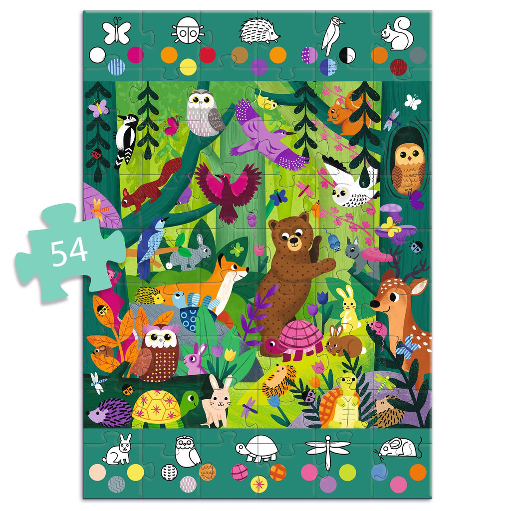 Puzzle Gigante d'Osservazione  - Foresta 