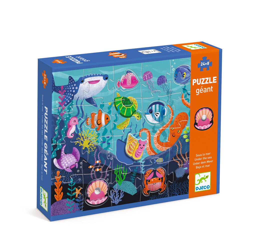 Puzzle Gigante - Sotto Il Mare- 24 + 8 pezzi