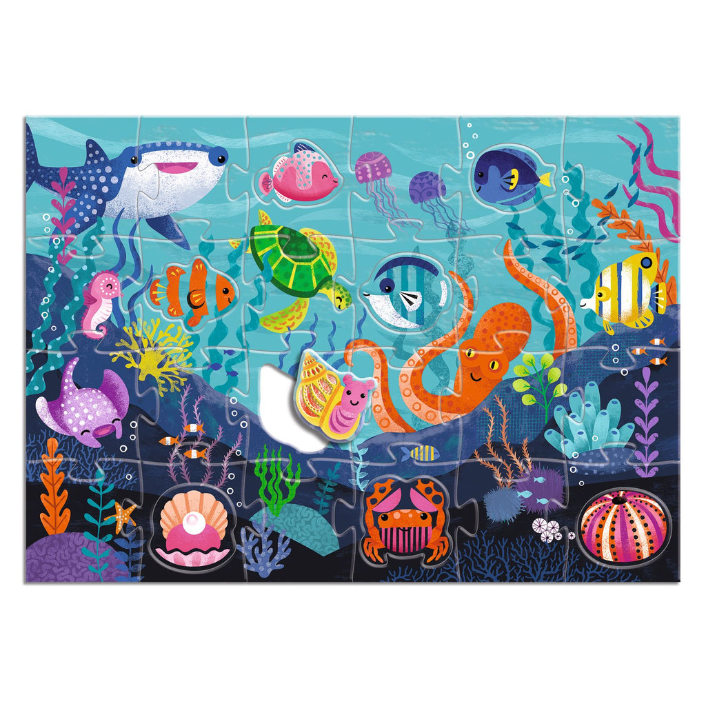 Puzzle Gigante - Sotto Il Mare- 24 + 8 pezzi