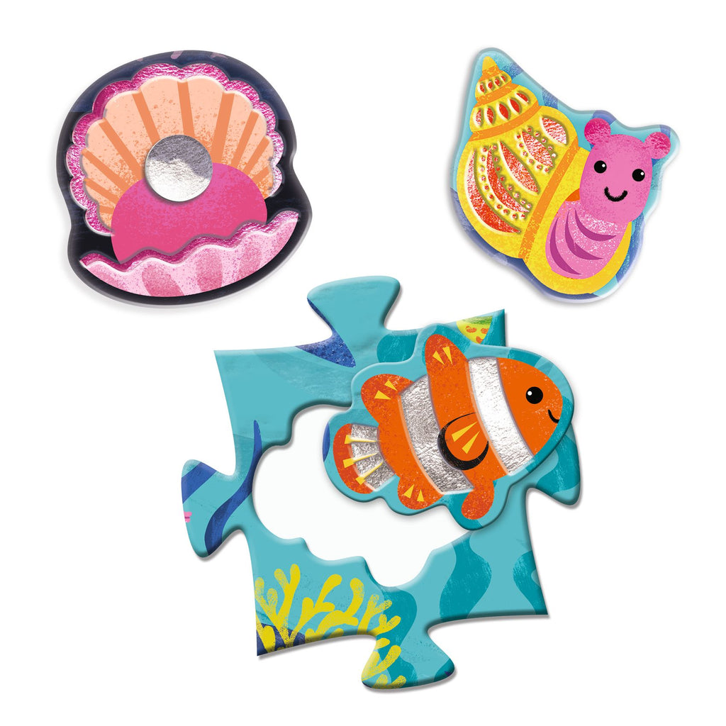 Puzzle Gigante - Sotto Il Mare- 24 + 8 pezzi