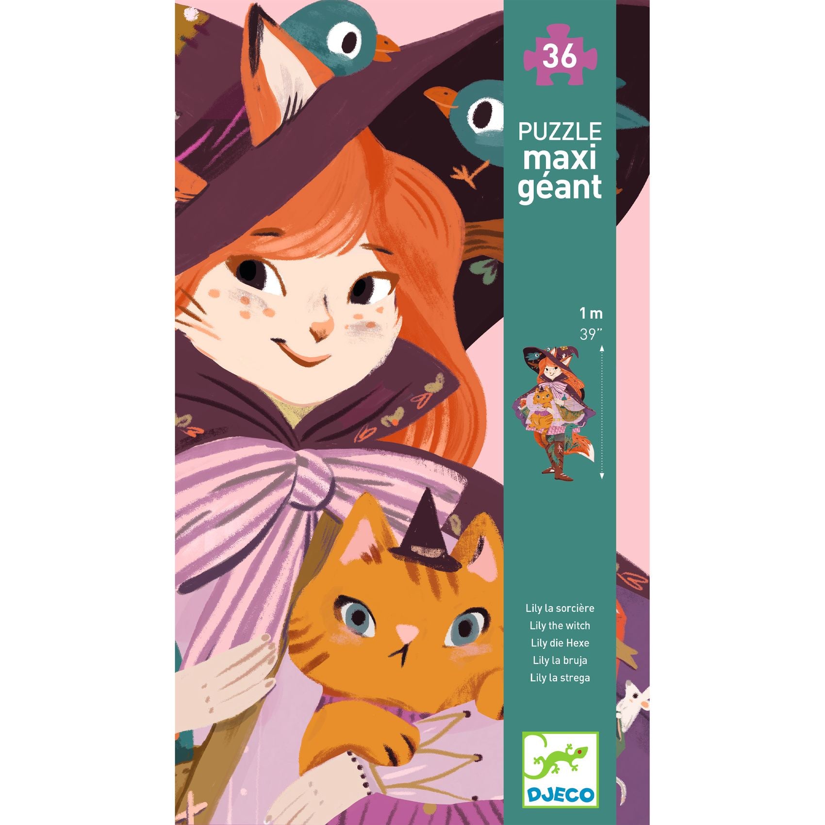 Puzzle Gigante 36 pezzi - Lily La Strega 