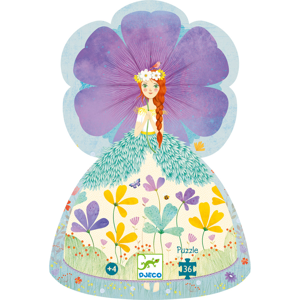 Puzzle 36 pezzi - La Principessa Di Primavera - Djeco - immagine 2