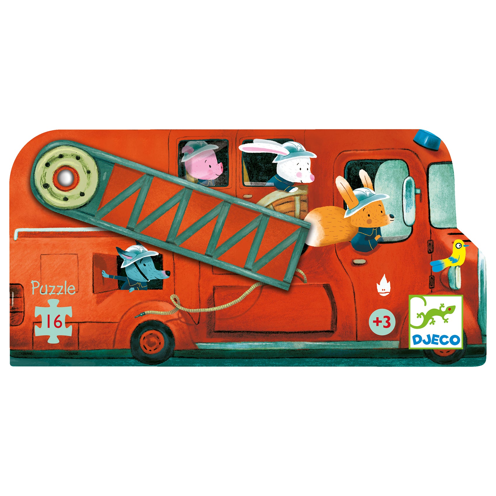 Puzzle Pompieri - 16 pezzi 