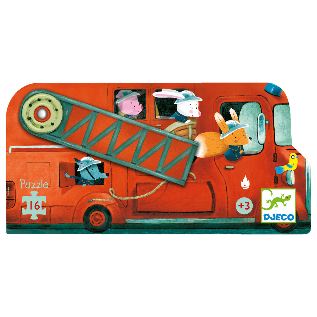 Puzzle Pompieri - 16 pezzi 
