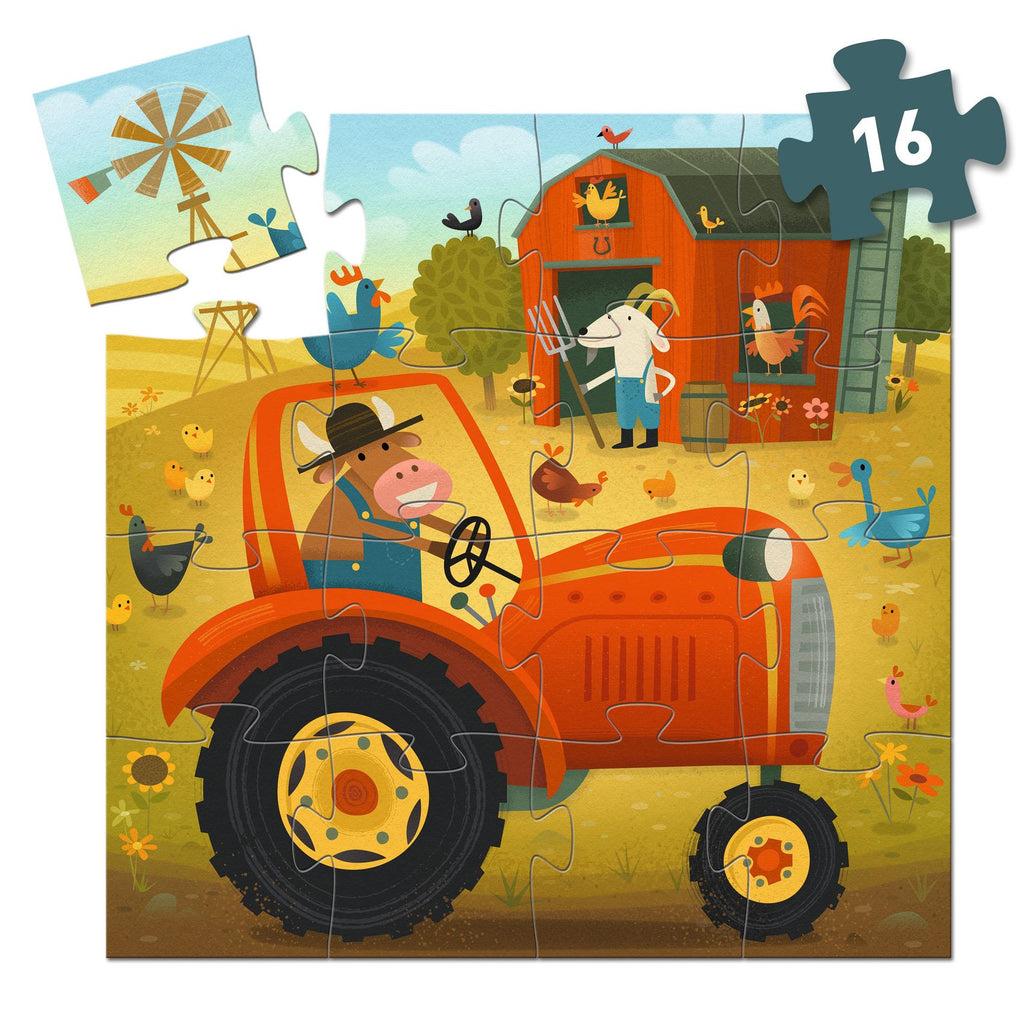 Puzzle Trattore - 16 pezzi
