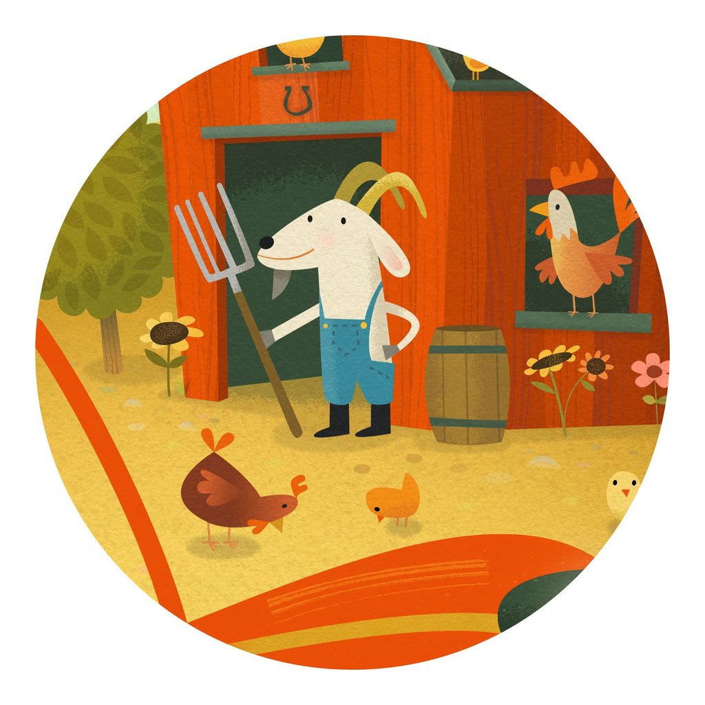 Puzzle Trattore - 16 pezzi