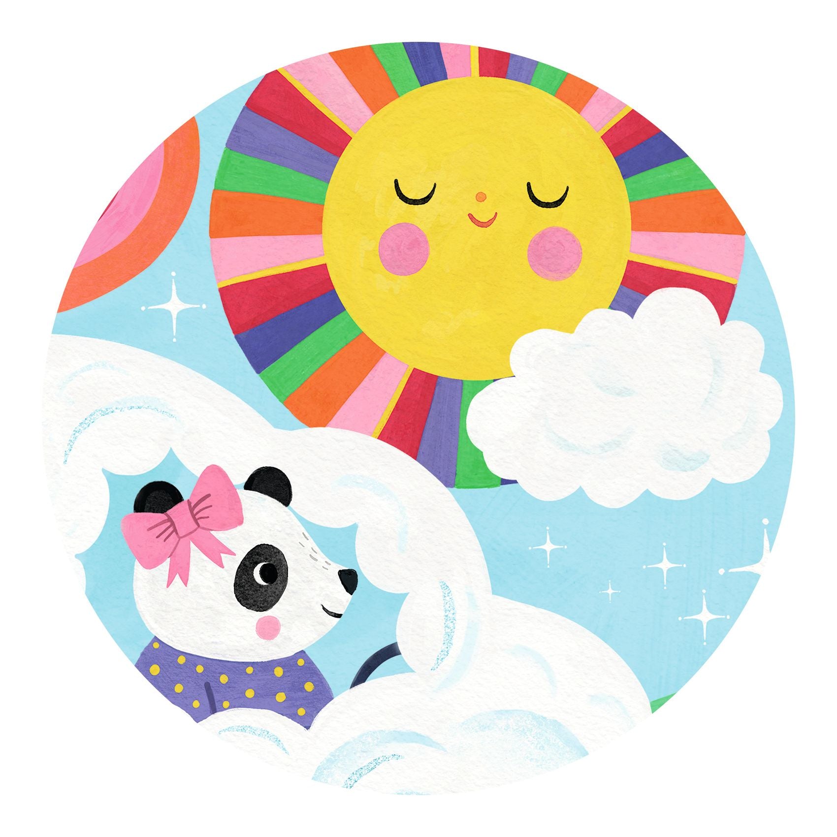Puzzle sagomato Voiture Nuage - 16 pezzi