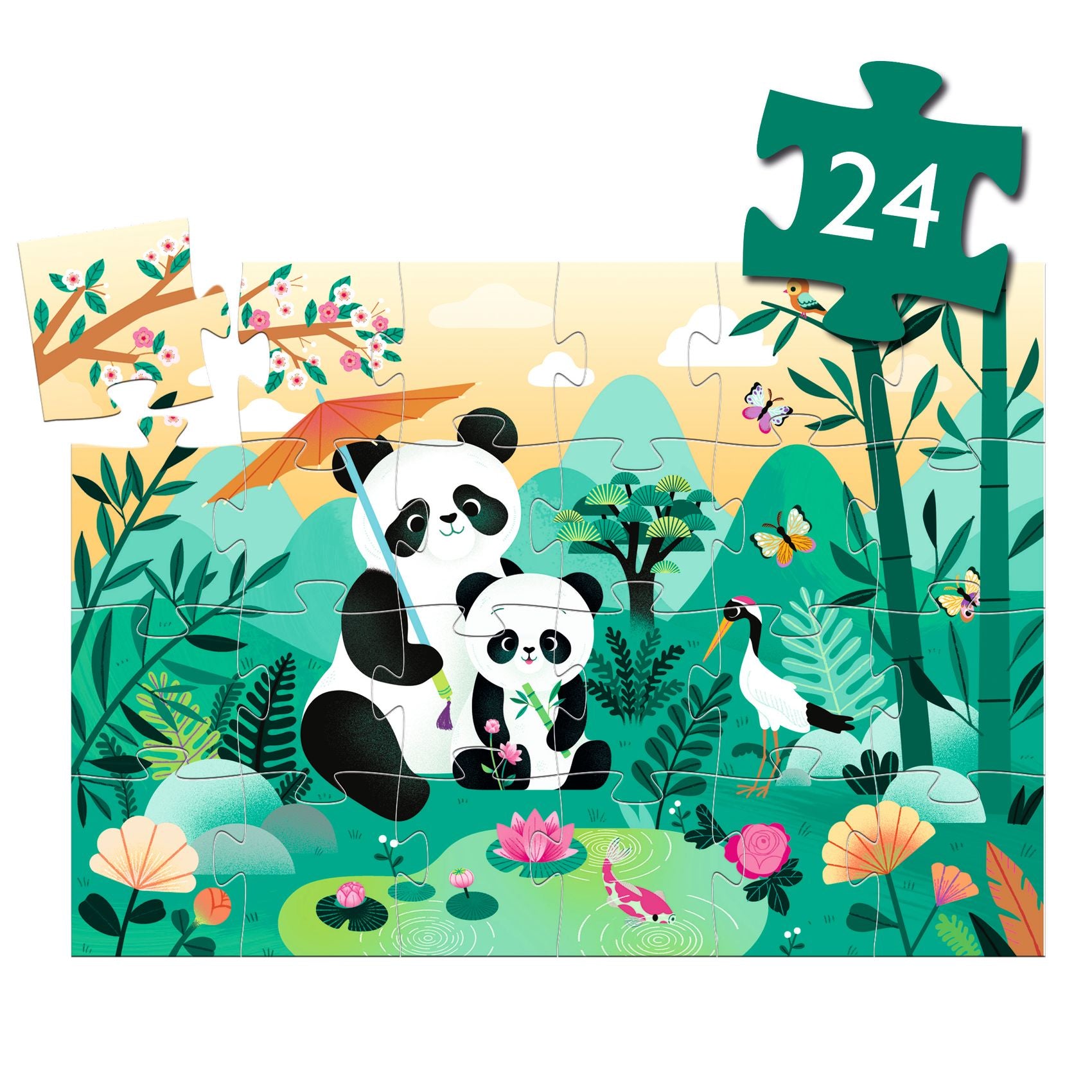 Puzzle Leo Il Panda - 24 pezzi