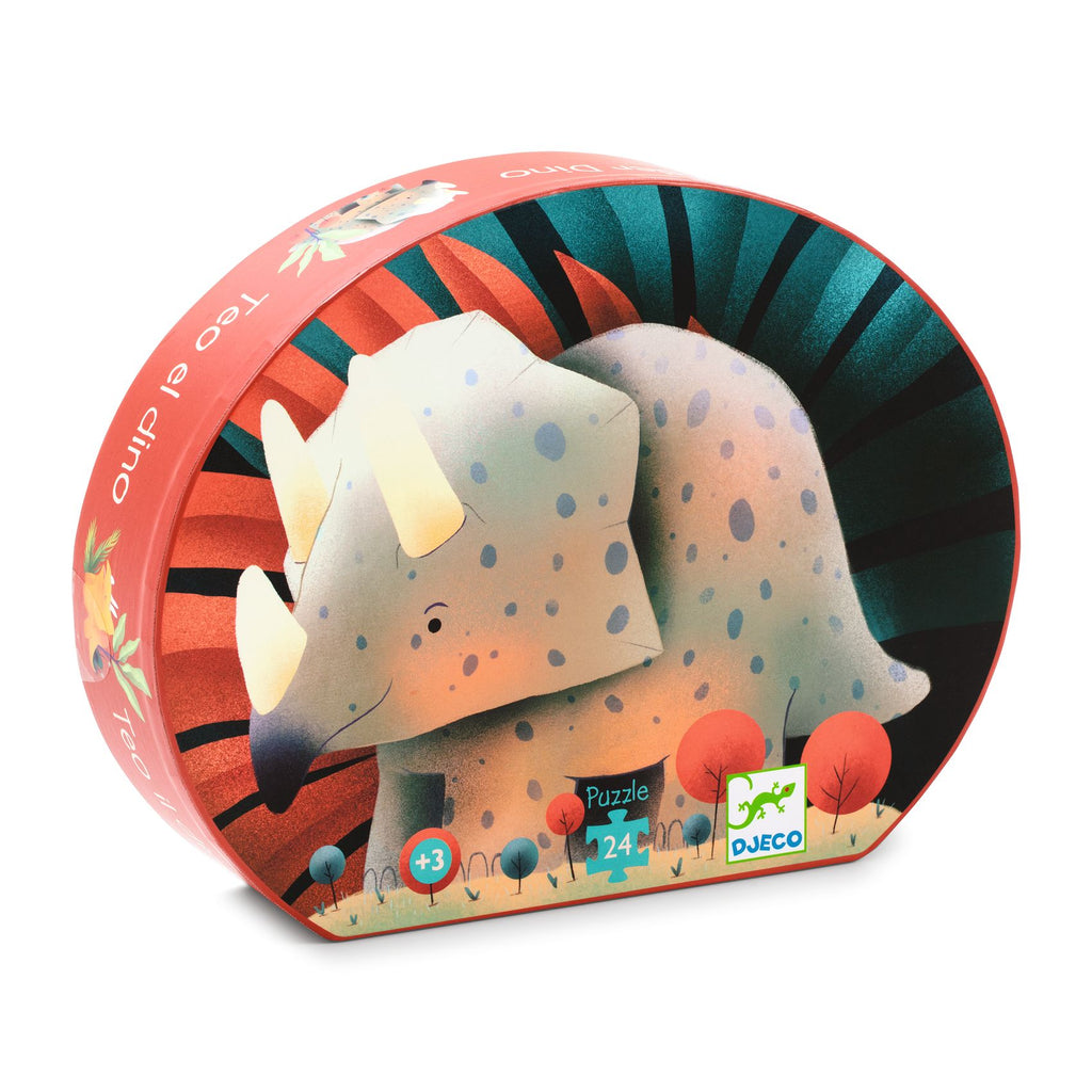 Puzzle Teo Il Triceratopo - 24 pezzi