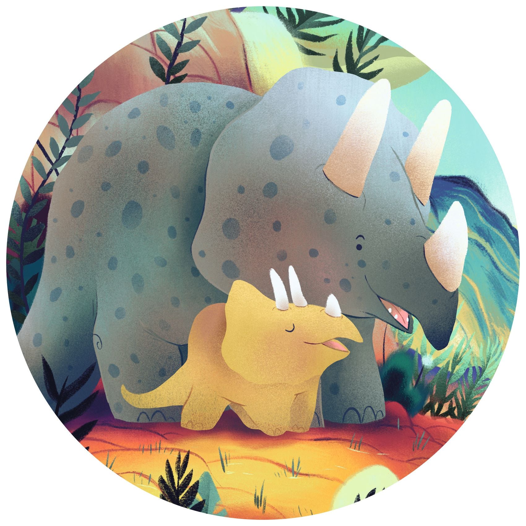 Puzzle Teo Il Triceratopo - 24 pezzi