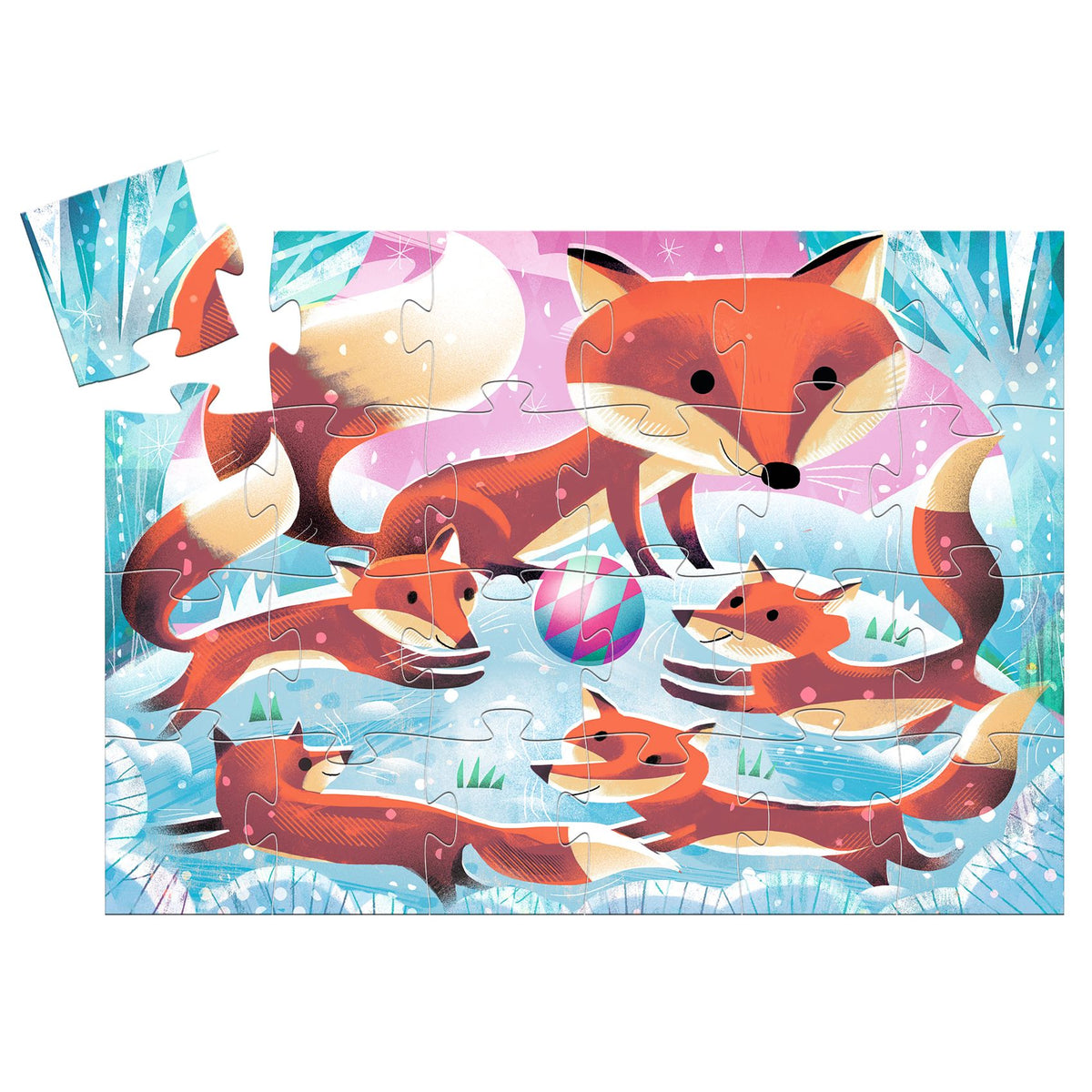 Puzzle Volpe - 24 pezzi 