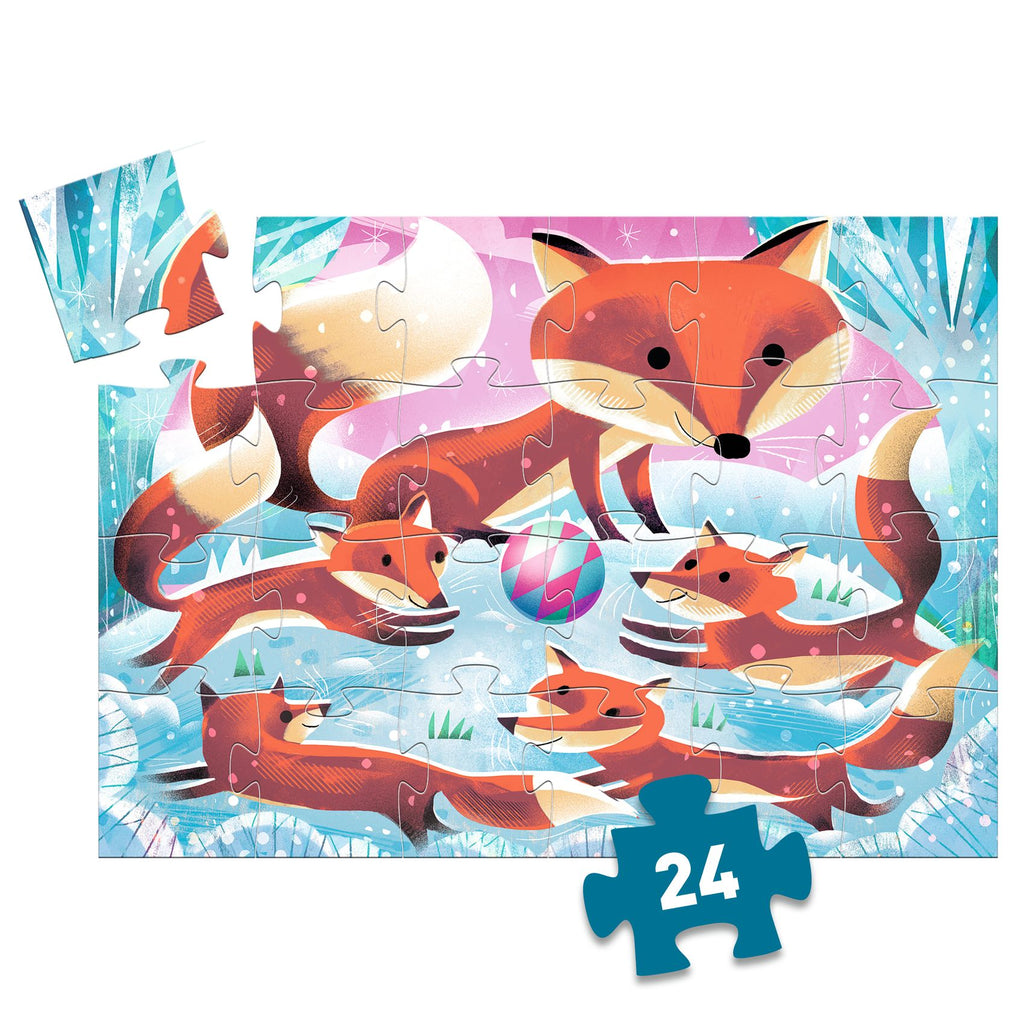 Puzzle Volpe - 24 pezzi 