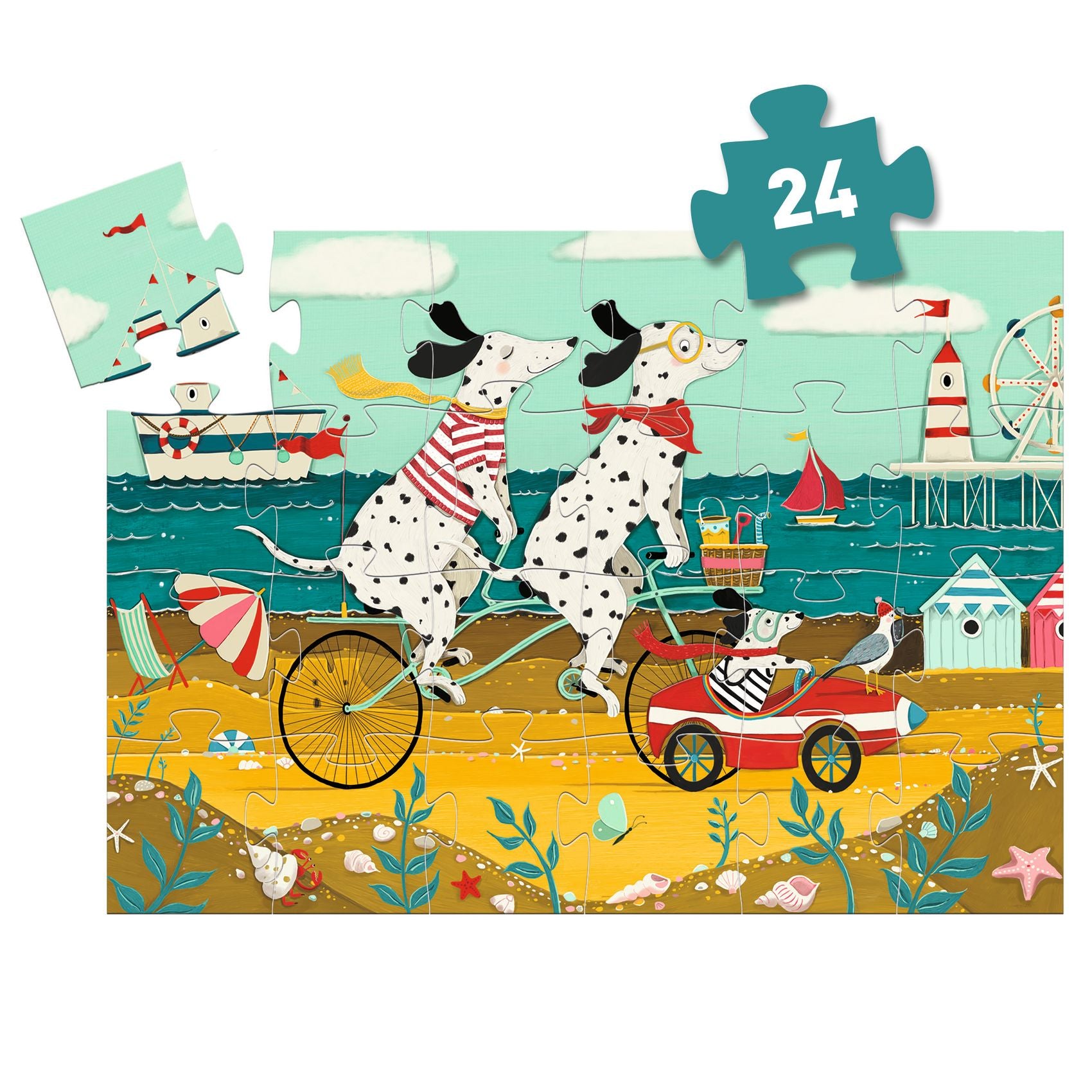 Puzzle 24 pezzi Ollie il dalmata