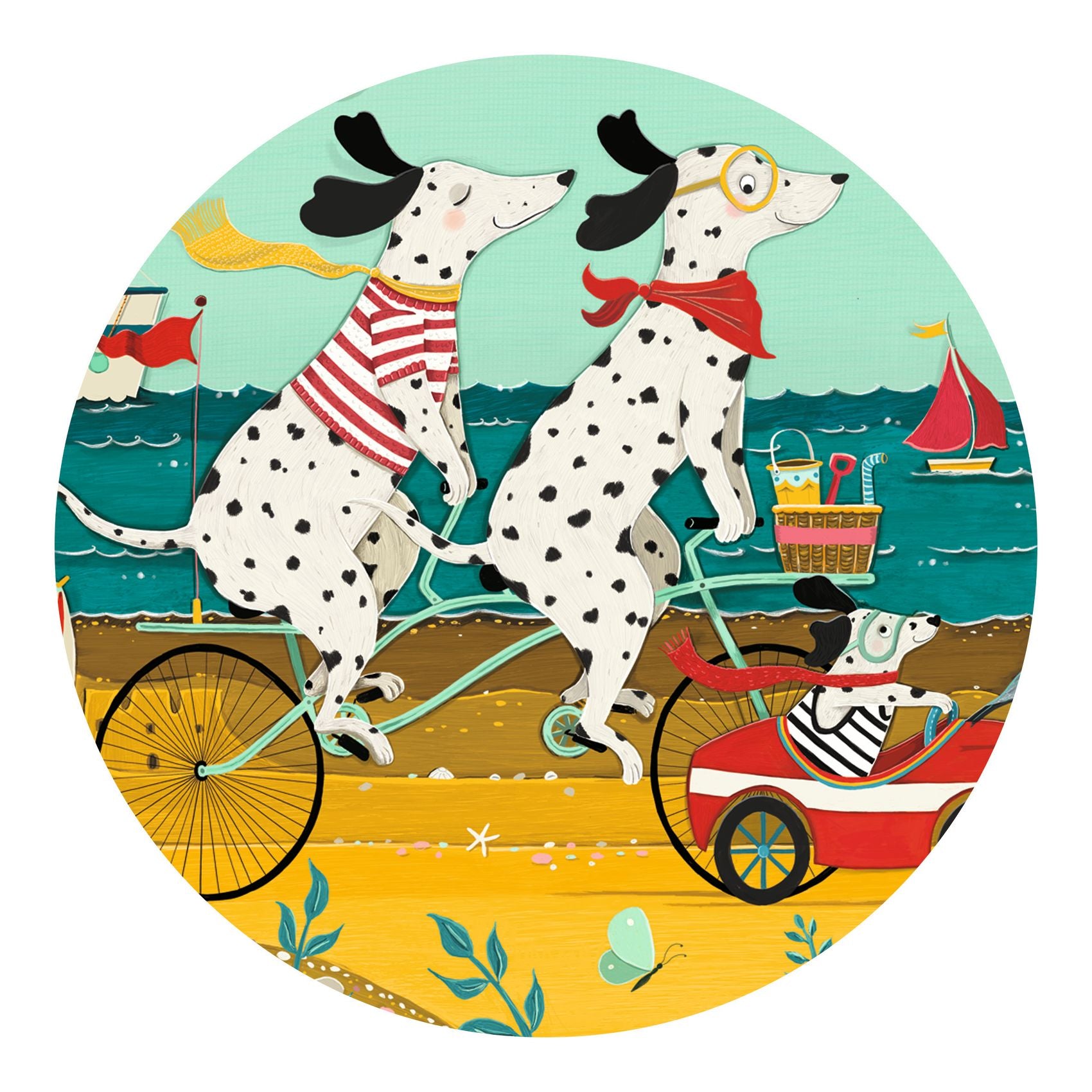 Puzzle 24 pezzi Ollie il dalmata
