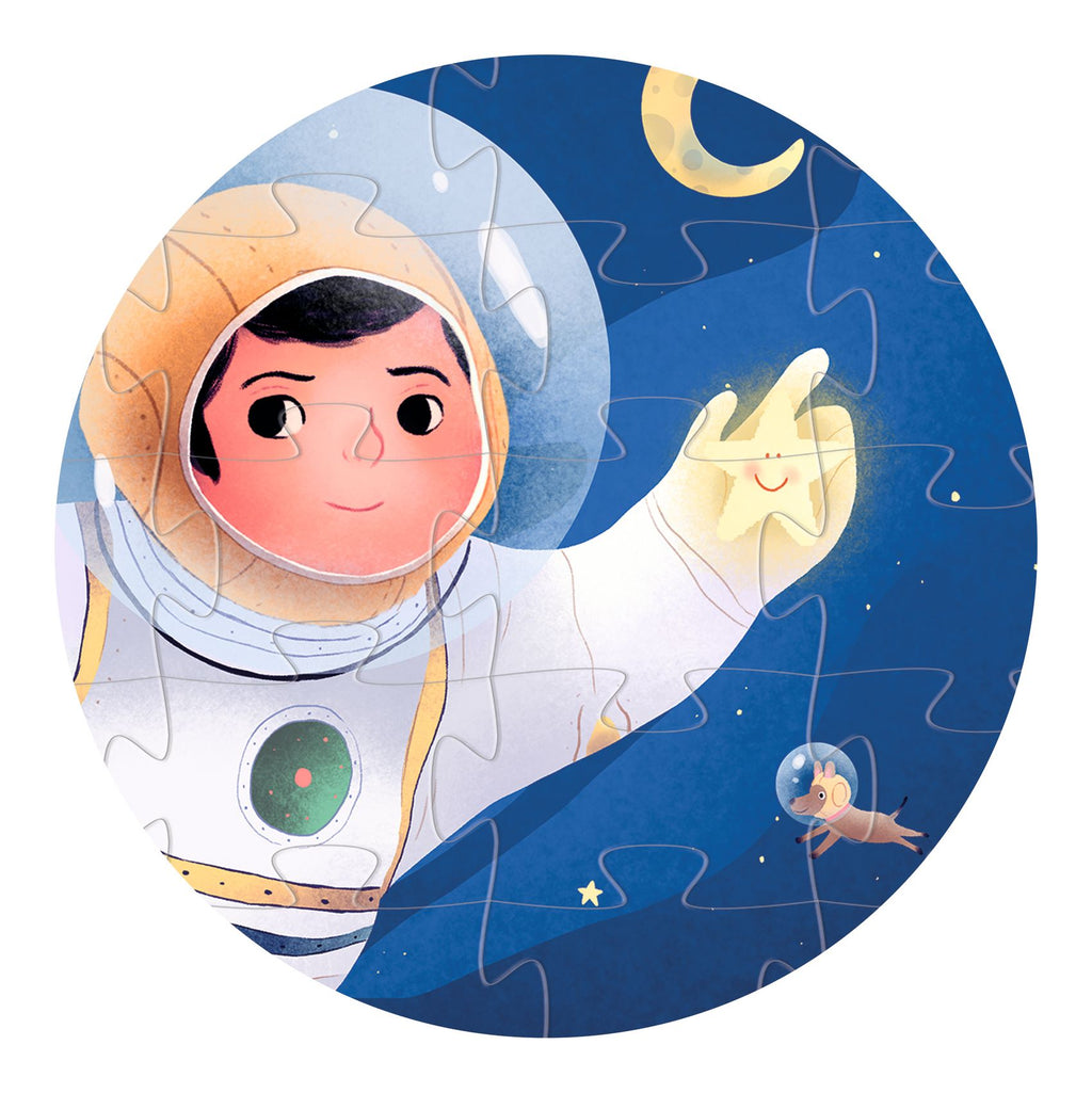 Un astronauta sulla Luna - Puzzle 36 pezzi