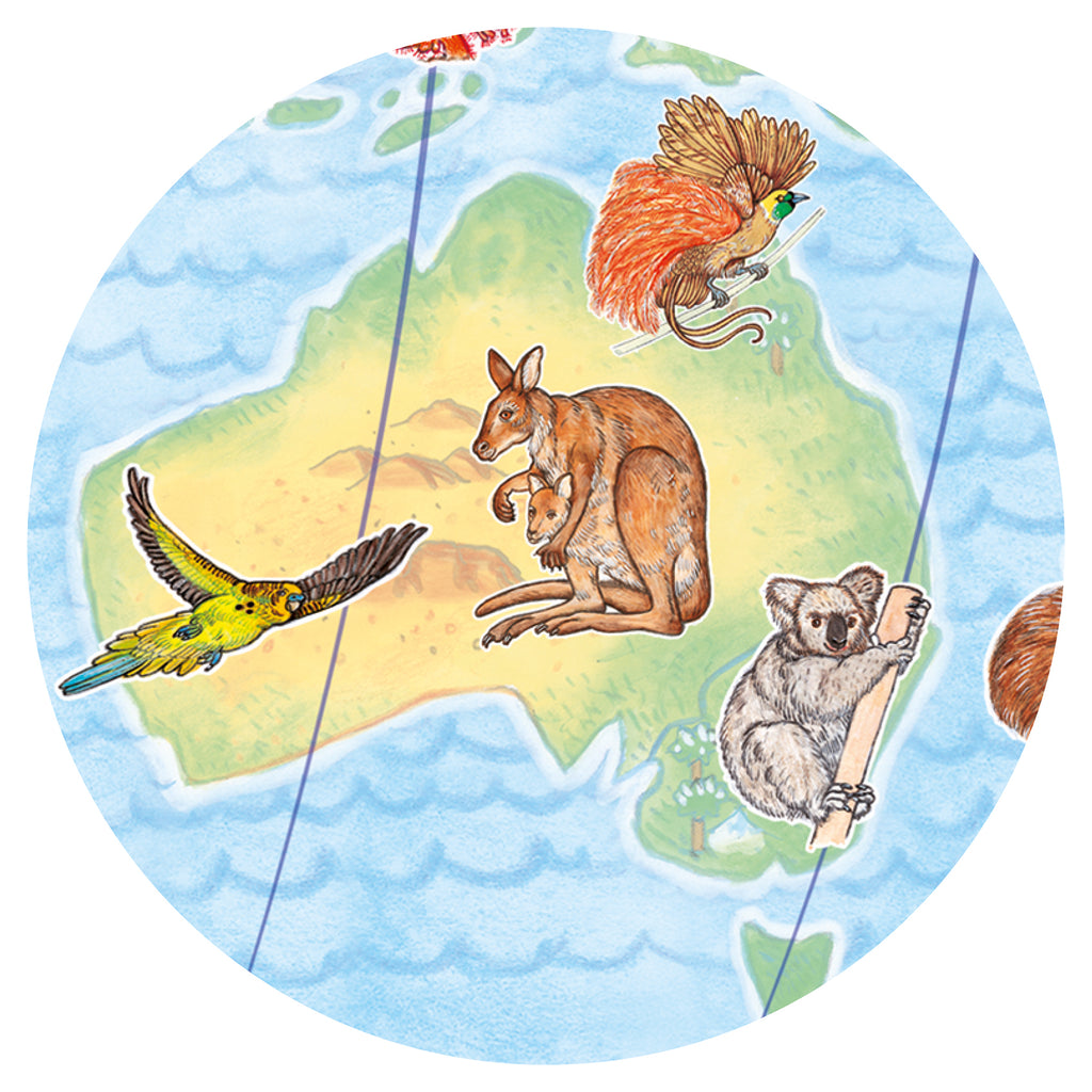 Animali del mondo – Puzzle 100 pezzi + libretto