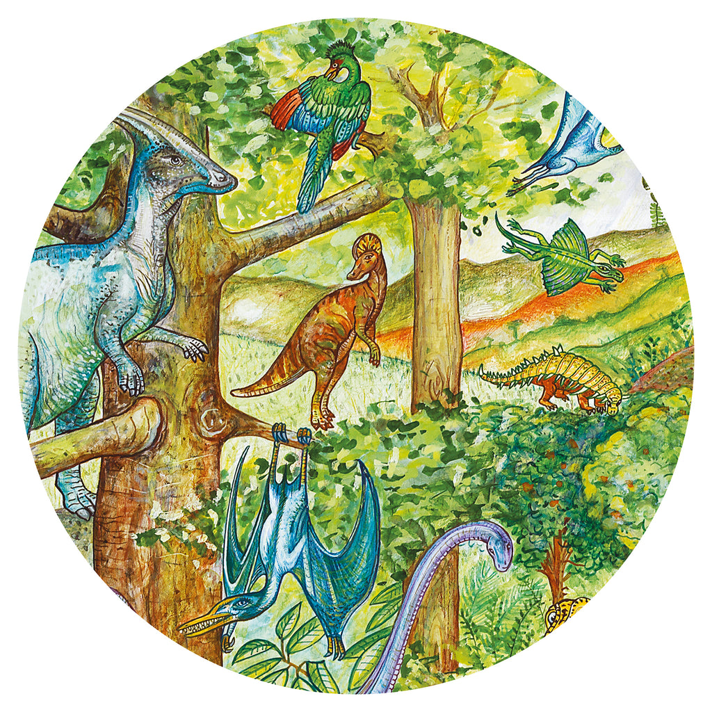 Puzzle Dinosauri con libretto - 100 pezzi