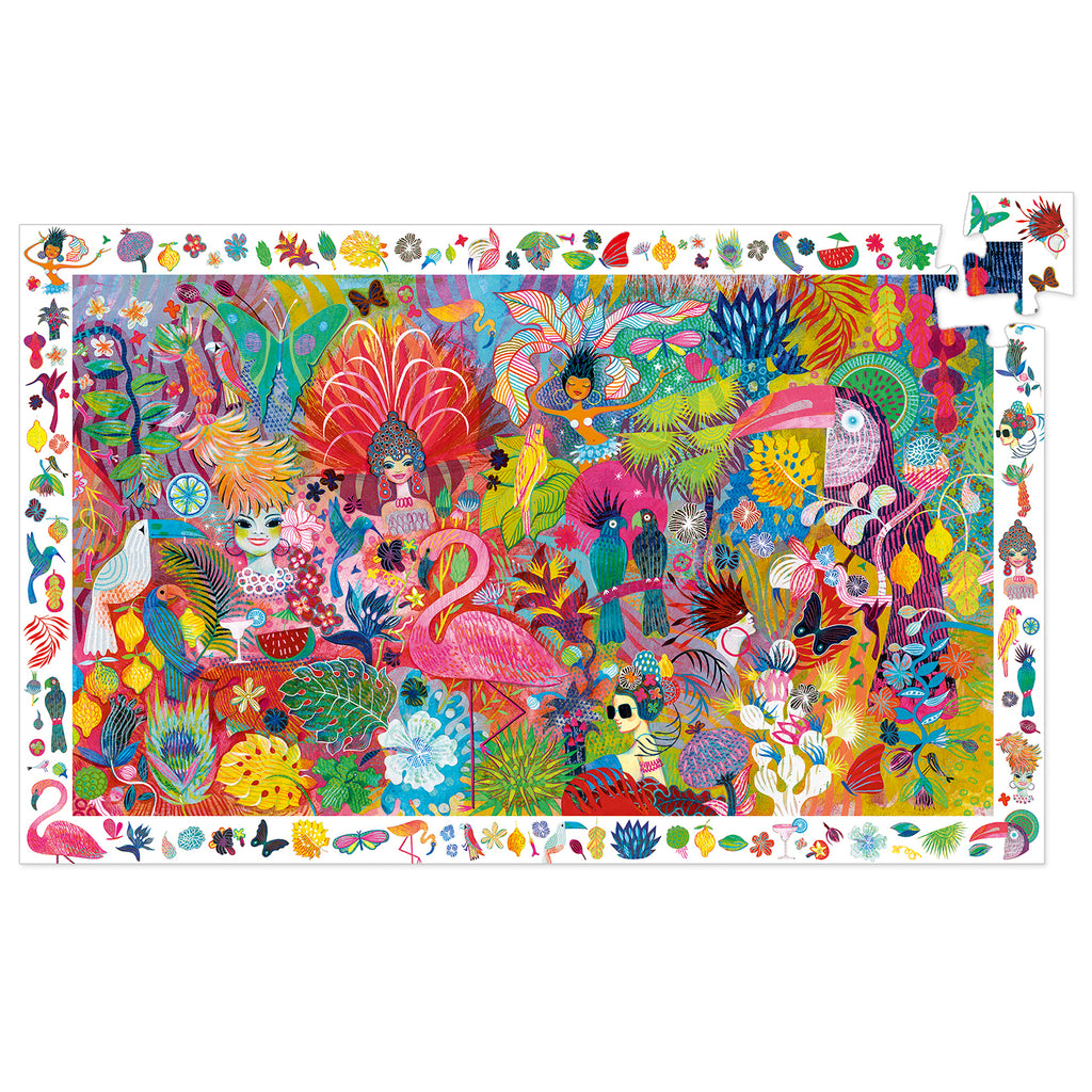 Puzzle d'Osservazione Carnevale di Rio - 200 pezzi