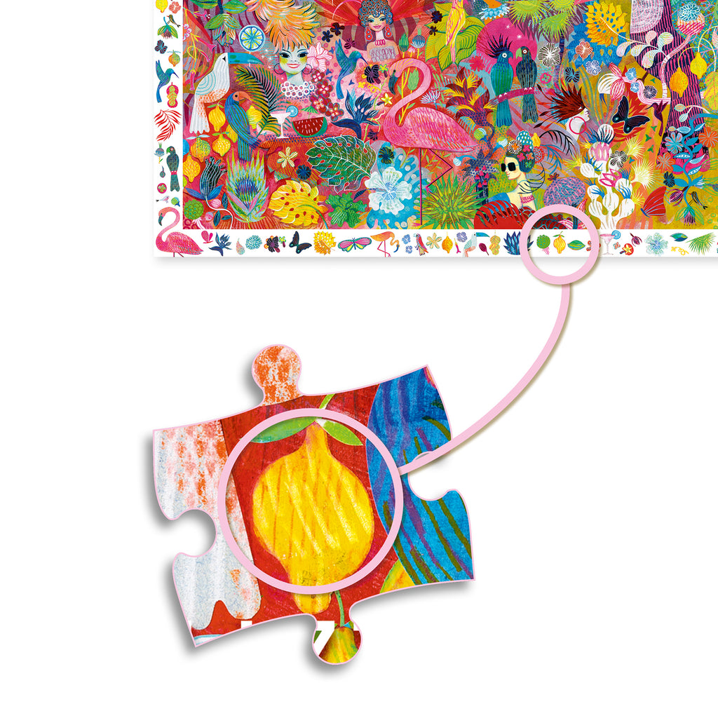 Puzzle d'Osservazione Carnevale di Rio - 200 pezzi