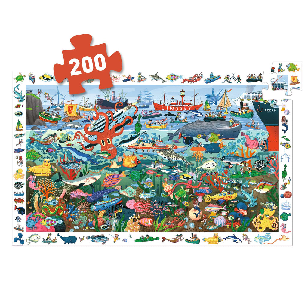 Les secrets de la mer – Puzzle 200 pezzi